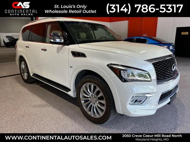 used 2017 INFINITI QX80 car, priced at $22,500