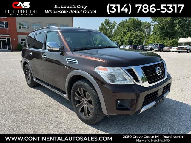 used 2017 Nissan Armada car, priced at $18,495