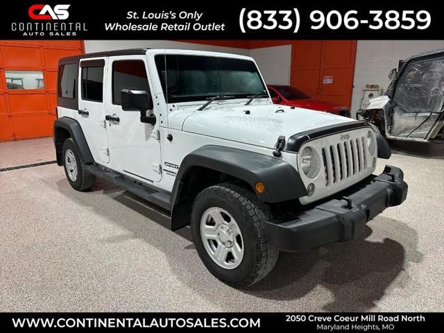 used 2017 Jeep Wrangler Unlimited car, priced at $26,500