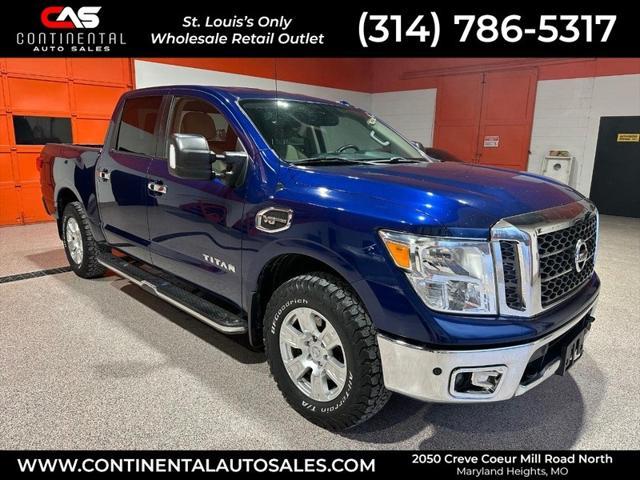 used 2017 Nissan Titan car, priced at $18,995