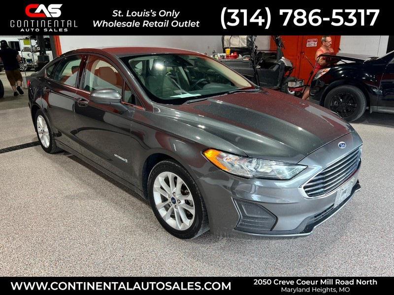 used 2019 Ford Fusion Hybrid car, priced at $9,995