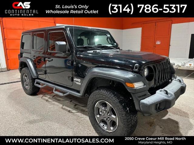 used 2018 Jeep Wrangler Unlimited car, priced at $21,495