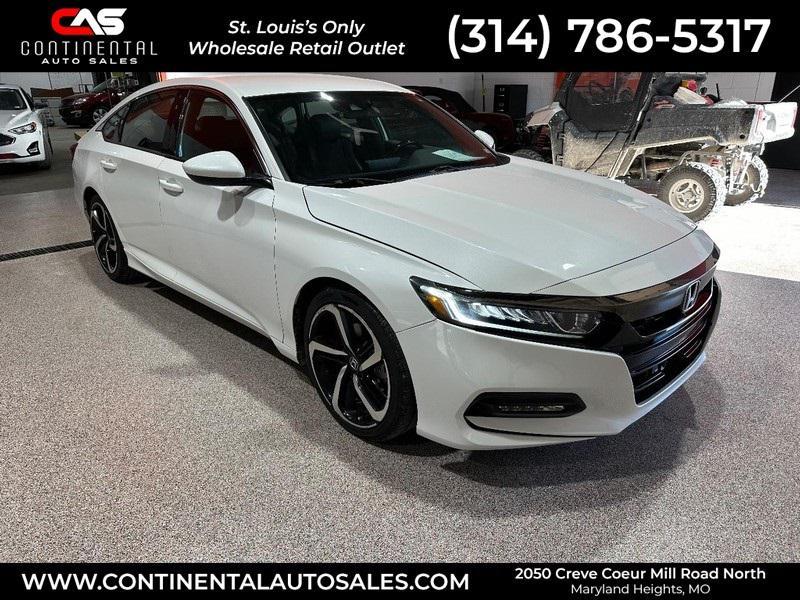 used 2018 Honda Accord car, priced at $16,495