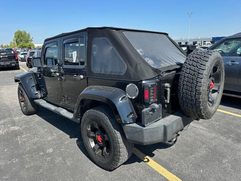 used 2014 Jeep Wrangler Unlimited car, priced at $13,495