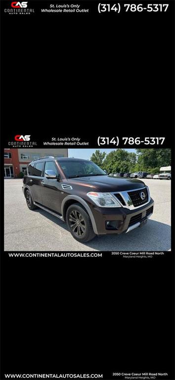 used 2017 Nissan Armada car, priced at $16,995
