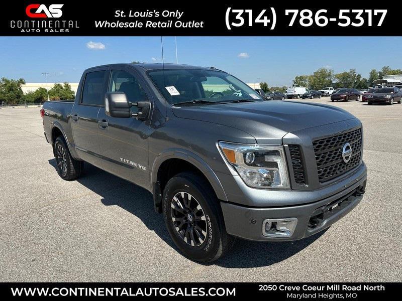 used 2019 Nissan Titan car, priced at $30,795