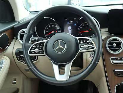 used 2021 Mercedes-Benz GLC 300 car, priced at $23,995