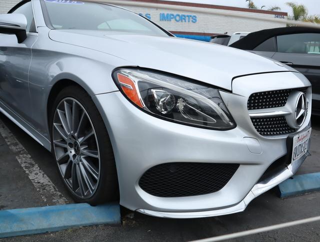 used 2018 Mercedes-Benz C-Class car, priced at $30,995