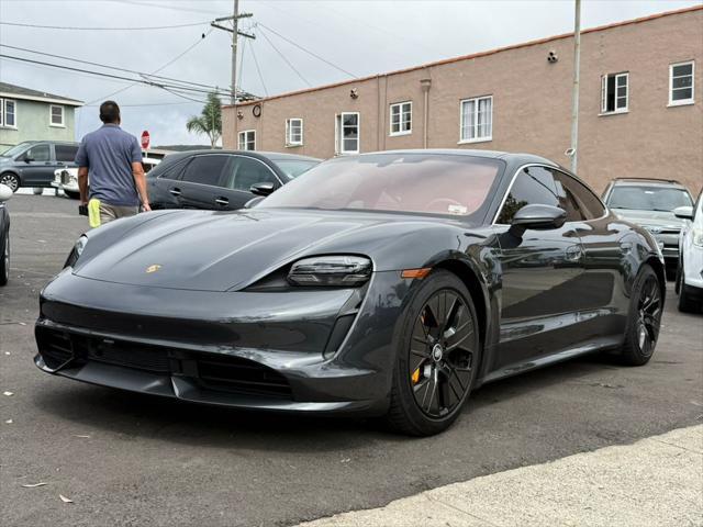 used 2020 Porsche Taycan car, priced at $71,995