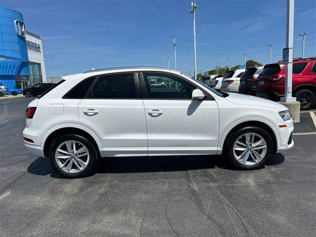 used 2017 Audi Q3 car, priced at $15,000