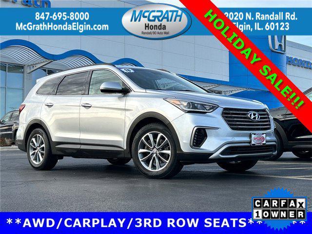 used 2018 Hyundai Santa Fe car, priced at $15,595