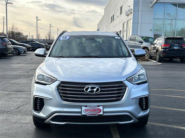 used 2018 Hyundai Santa Fe car, priced at $15,595