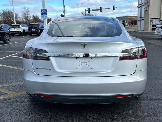 used 2014 Tesla Model S car, priced at $12,000