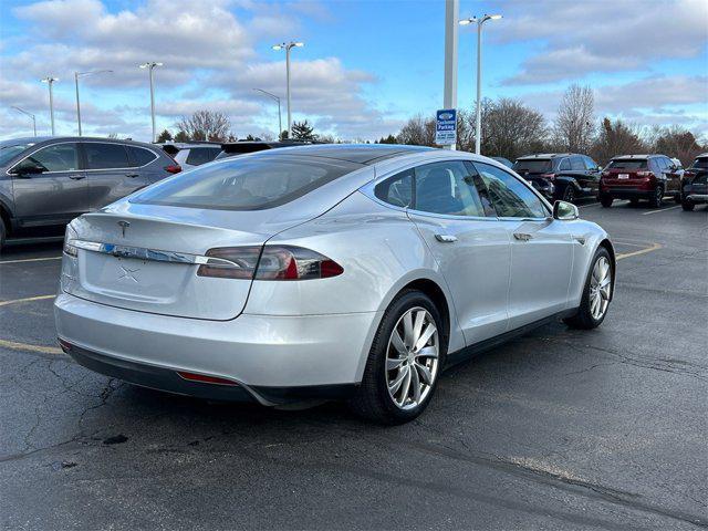 used 2014 Tesla Model S car, priced at $12,000