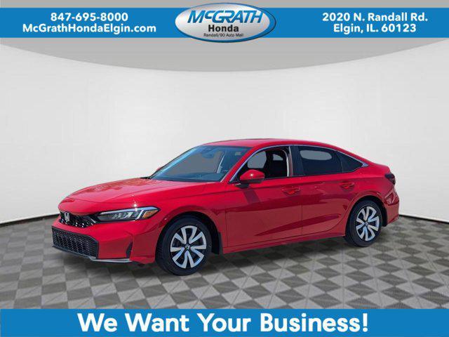 new 2026 Honda Civic car, priced at $25,012