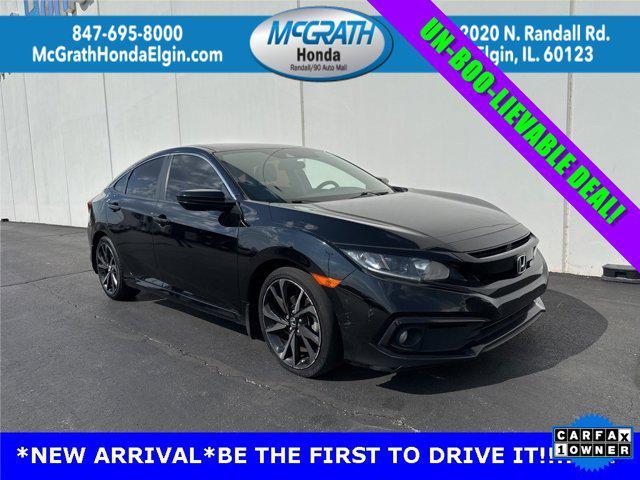 used 2019 Honda Civic car, priced at $18,295
