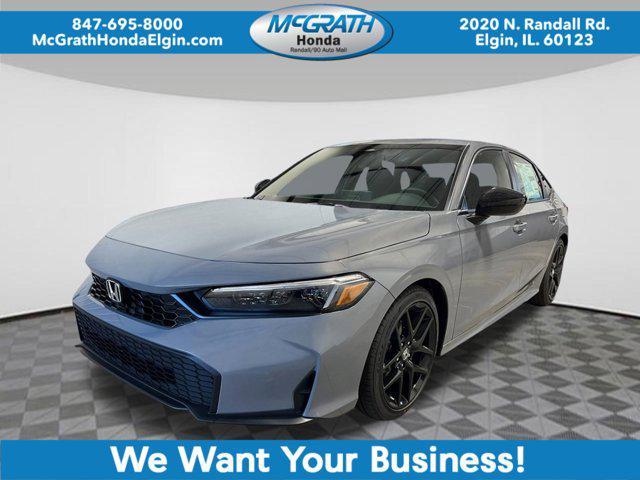 new 2025 Honda Civic car, priced at $26,600