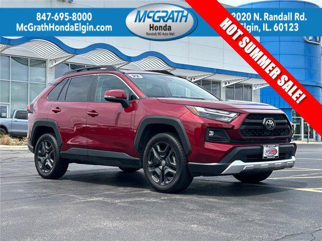 used 2022 Toyota RAV4 car, priced at $30,595
