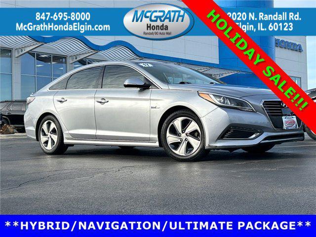 used 2017 Hyundai Sonata Hybrid car, priced at $14,595