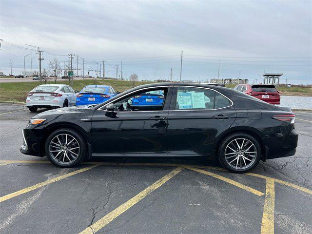 used 2021 Toyota Camry Hybrid car, priced at $27,795