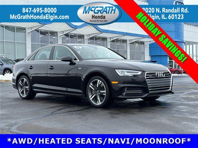 used 2017 Audi A4 car, priced at $13,795