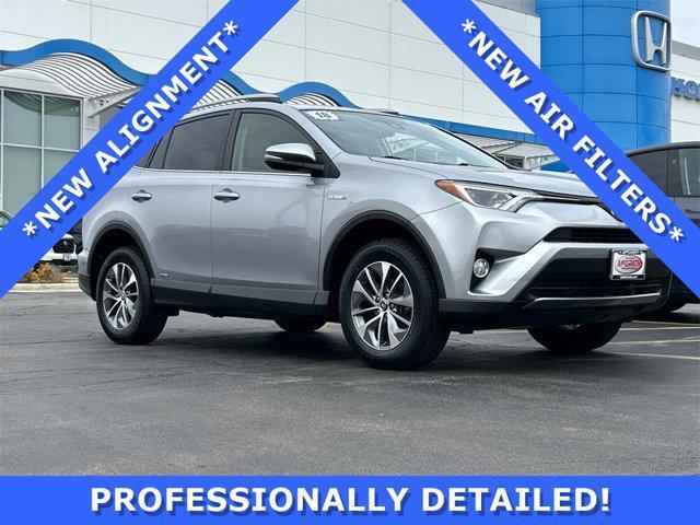 used 2018 Toyota RAV4 Hybrid car, priced at $23,000