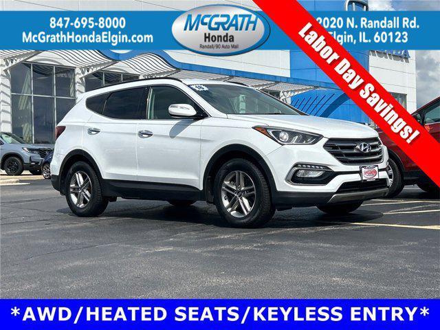 used 2018 Hyundai Santa Fe Sport car, priced at $14,495