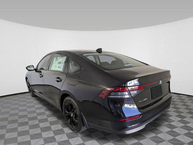 new 2025 Honda Accord car, priced at $30,574