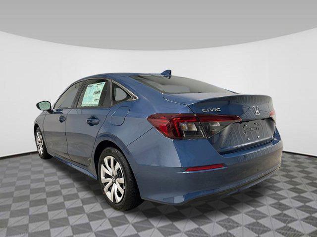 new 2025 Honda Civic car, priced at $24,815