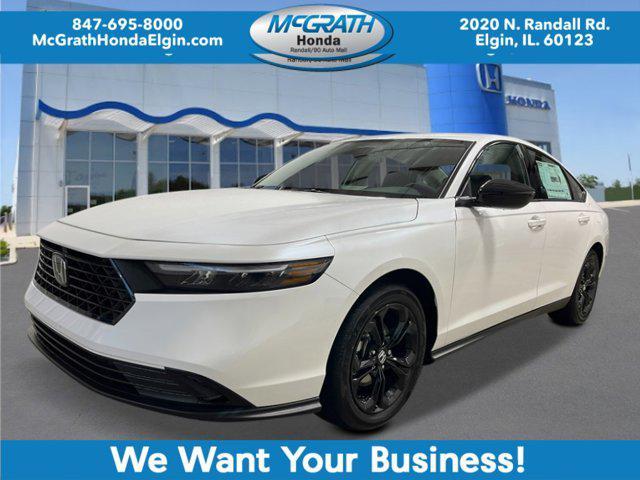 new 2025 Honda Accord car, priced at $31,005