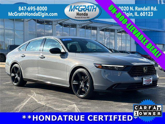 used 2024 Honda Accord Hybrid car, priced at $28,395