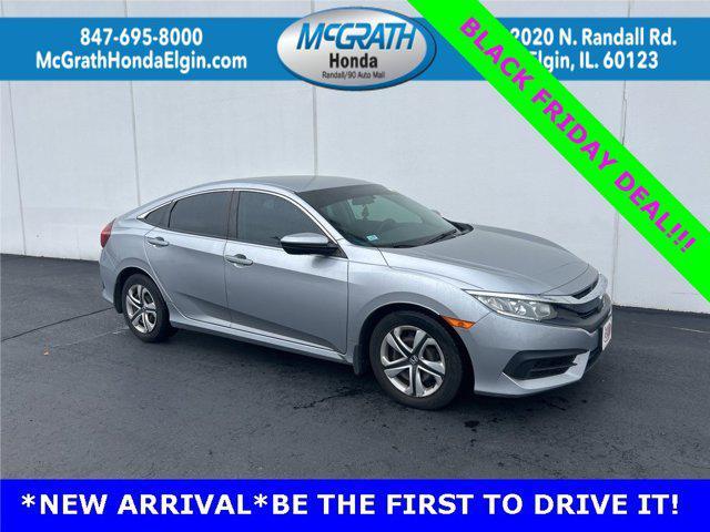 used 2016 Honda Civic car, priced at $15,495