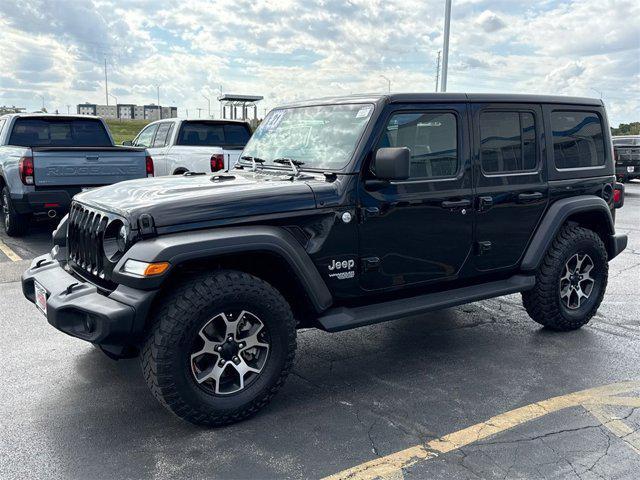 used 2021 Jeep Wrangler Unlimited car, priced at $26,500