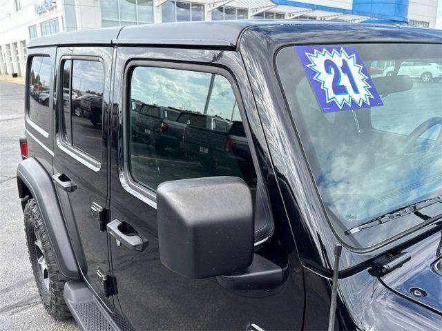 used 2021 Jeep Wrangler Unlimited car, priced at $26,500