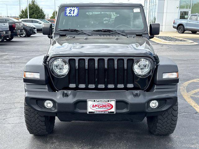 used 2021 Jeep Wrangler Unlimited car, priced at $26,500