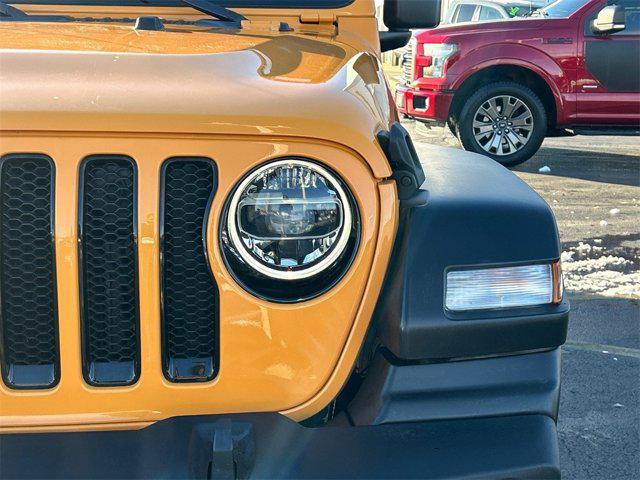 used 2021 Jeep Wrangler Unlimited car, priced at $28,500