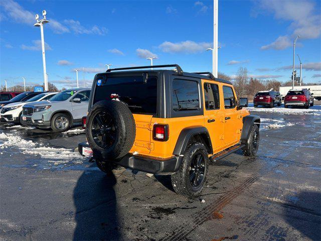 used 2021 Jeep Wrangler Unlimited car, priced at $28,500