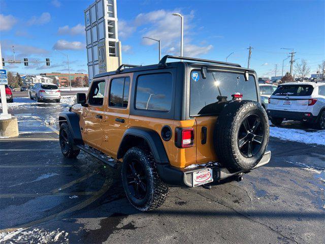 used 2021 Jeep Wrangler Unlimited car, priced at $28,500