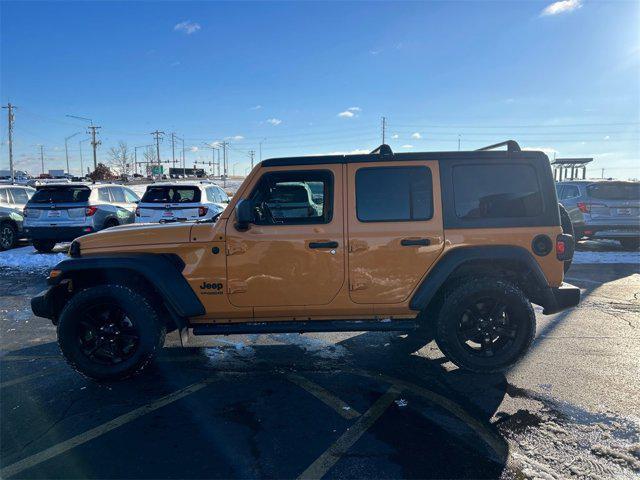 used 2021 Jeep Wrangler Unlimited car, priced at $28,500