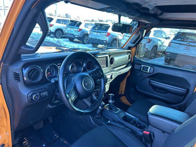 used 2021 Jeep Wrangler Unlimited car, priced at $28,500