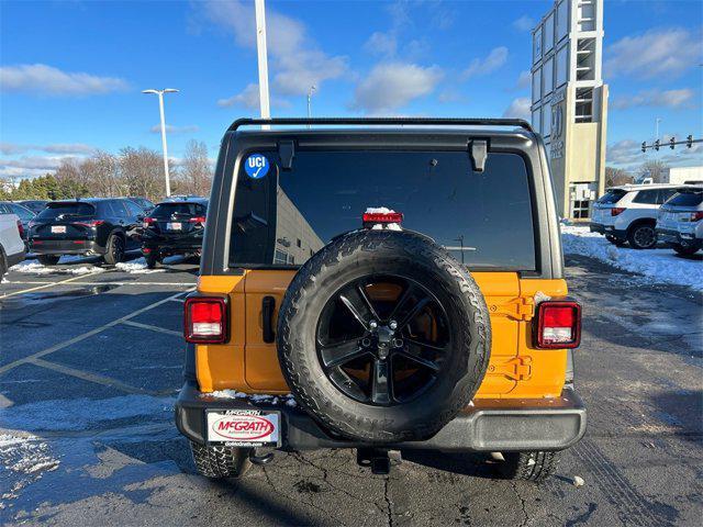 used 2021 Jeep Wrangler Unlimited car, priced at $28,500