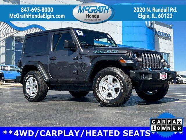 used 2021 Jeep Wrangler car, priced at $27,000