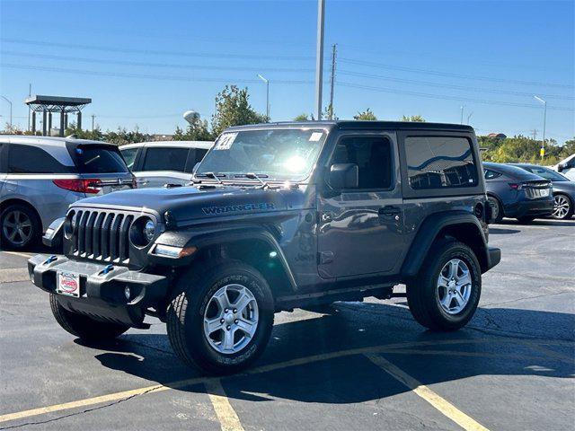 used 2021 Jeep Wrangler car, priced at $27,000