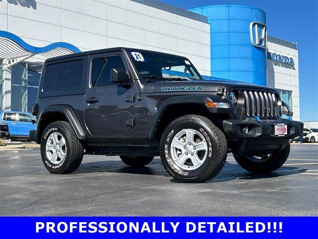 used 2021 Jeep Wrangler car, priced at $27,000