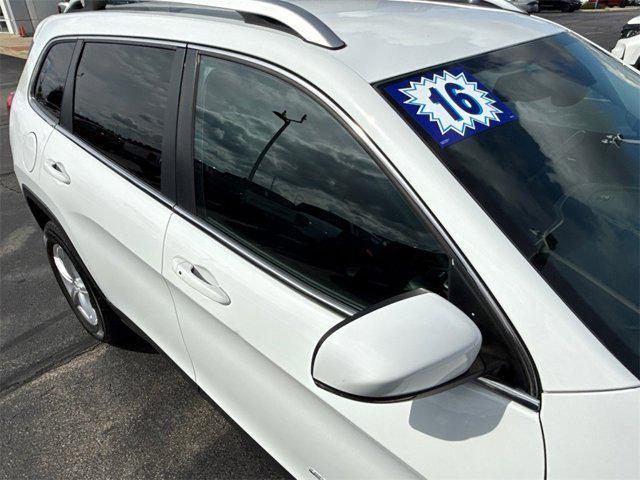 used 2016 Jeep Cherokee car, priced at $10,195