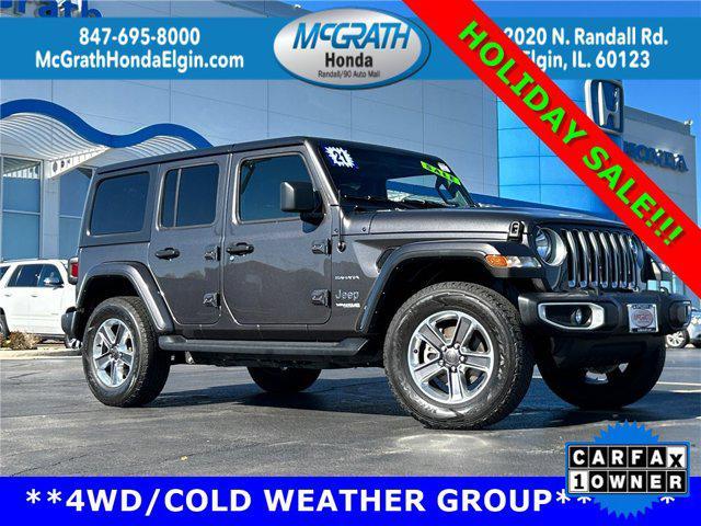 used 2021 Jeep Wrangler Unlimited car, priced at $31,500