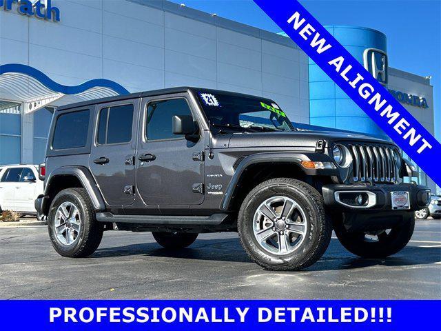 used 2021 Jeep Wrangler Unlimited car, priced at $31,500