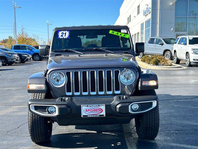 used 2021 Jeep Wrangler Unlimited car, priced at $31,500