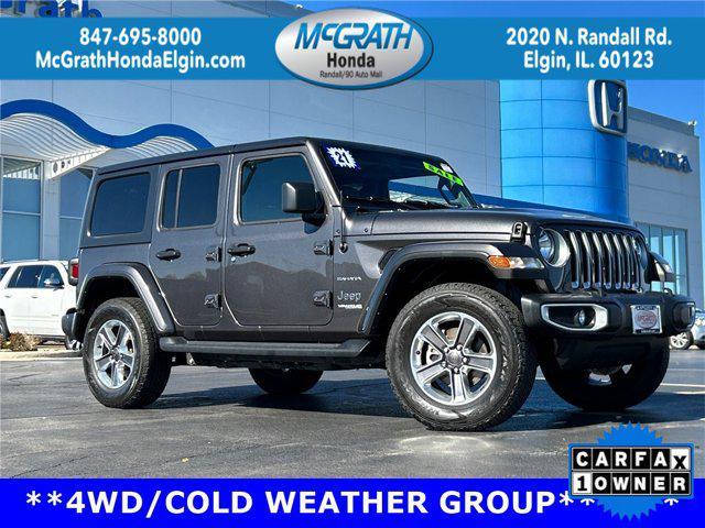 used 2021 Jeep Wrangler Unlimited car, priced at $30,000