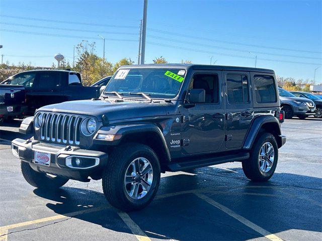 used 2021 Jeep Wrangler Unlimited car, priced at $31,500